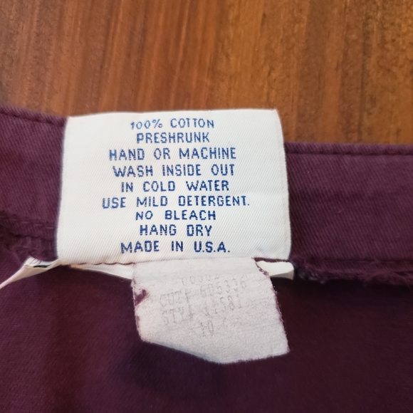 Vintage Monique Fashions purple vest size 10 - Picture 6 of 6